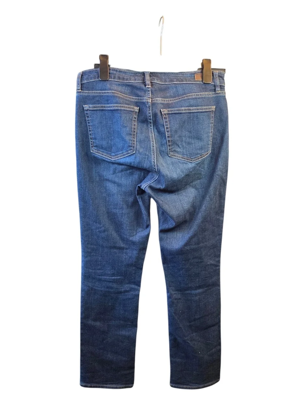 Ralph Lauren Premier Straight-Leg Mid/Dark Blue Jeans Size 8 - Picture 3 of 8